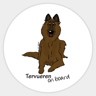 Tervueren on board Sticker